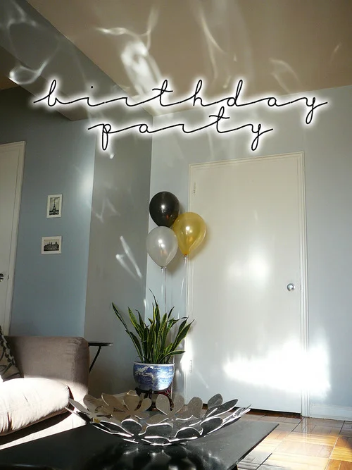 Easy Styling - Birthday Party!