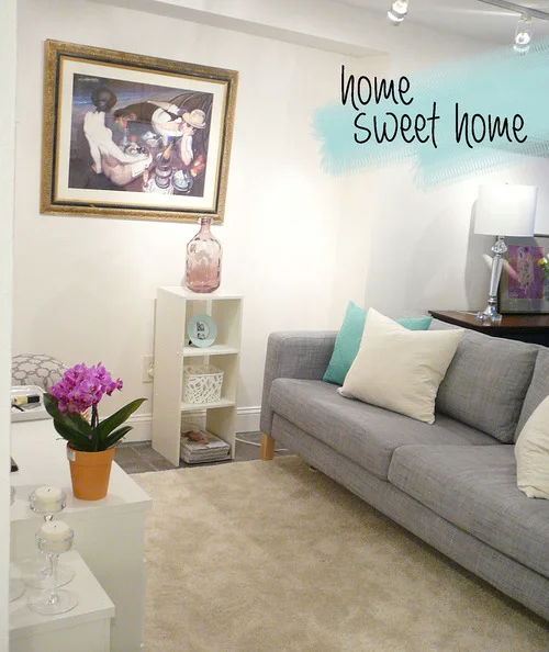 FRESH START - Basement Apartment Styling