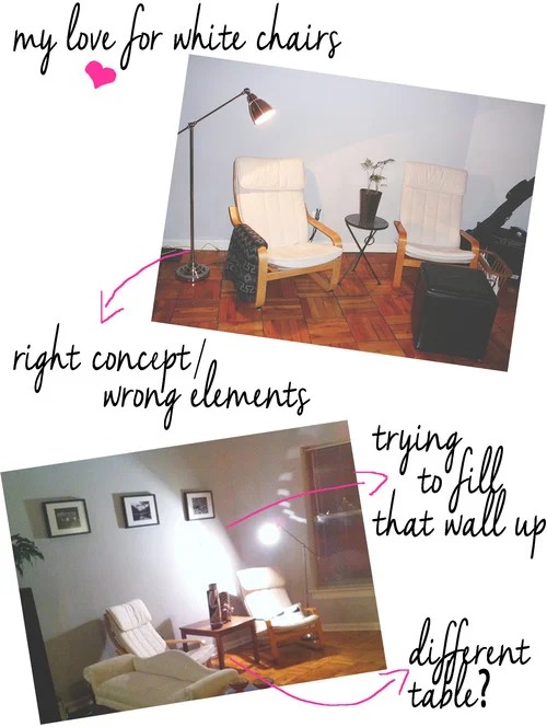 Styling Process - Sitting Area