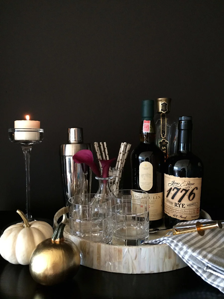 SNEAK PEEK - CHIC FALL BAR DECOR FOR ABN