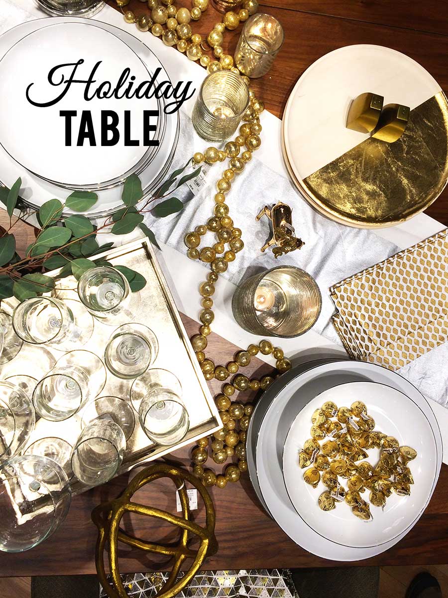 STYLING THE HOLIDAYS @ west elm