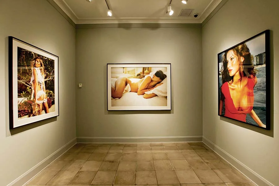 Mario Testino's permanent collection - Gisele Bundchen's room. Picture courtesy of MATE