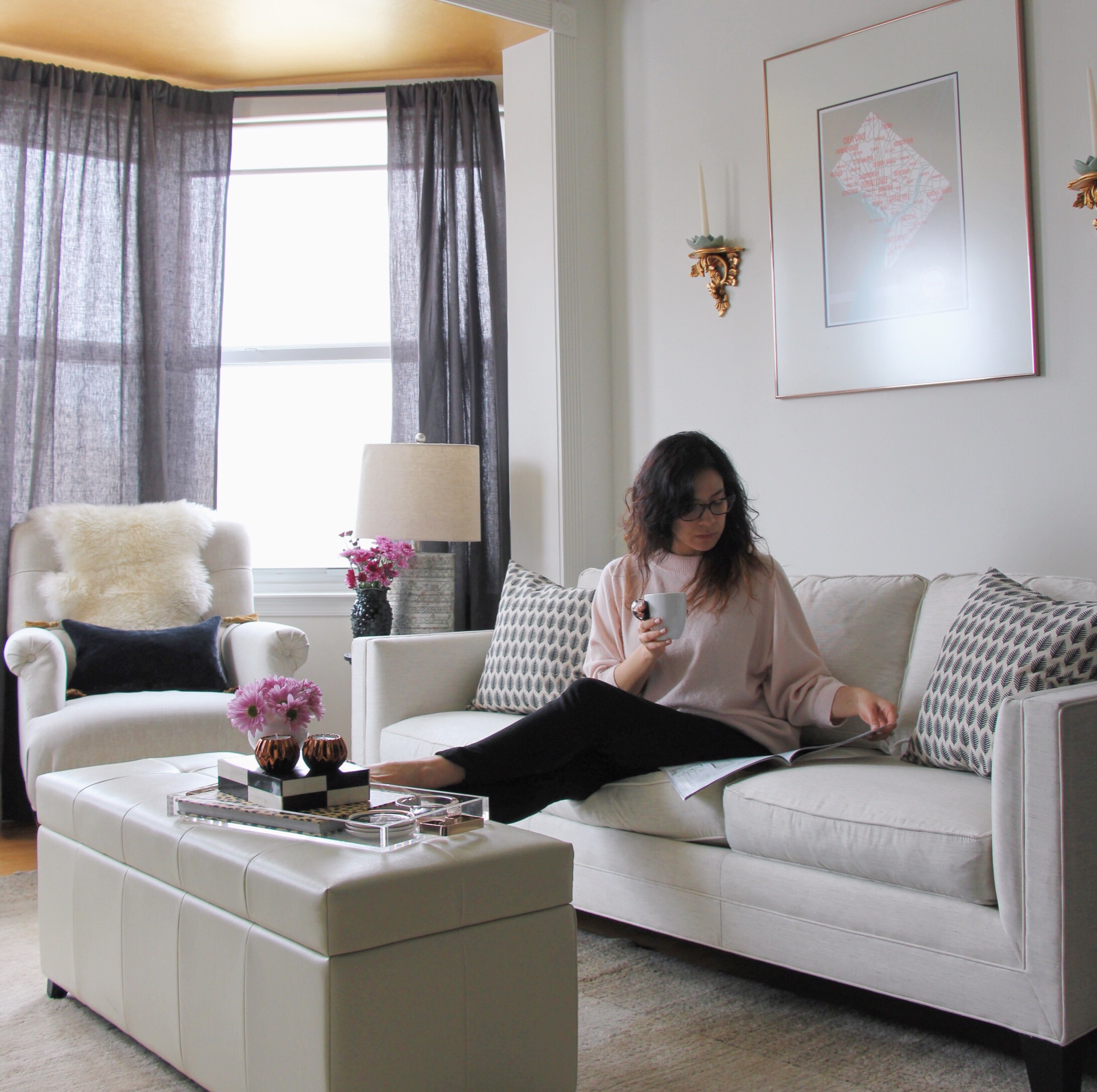ALL WHITE LIVING ROOM — Welcome - Splendor Styling | Interiors ...