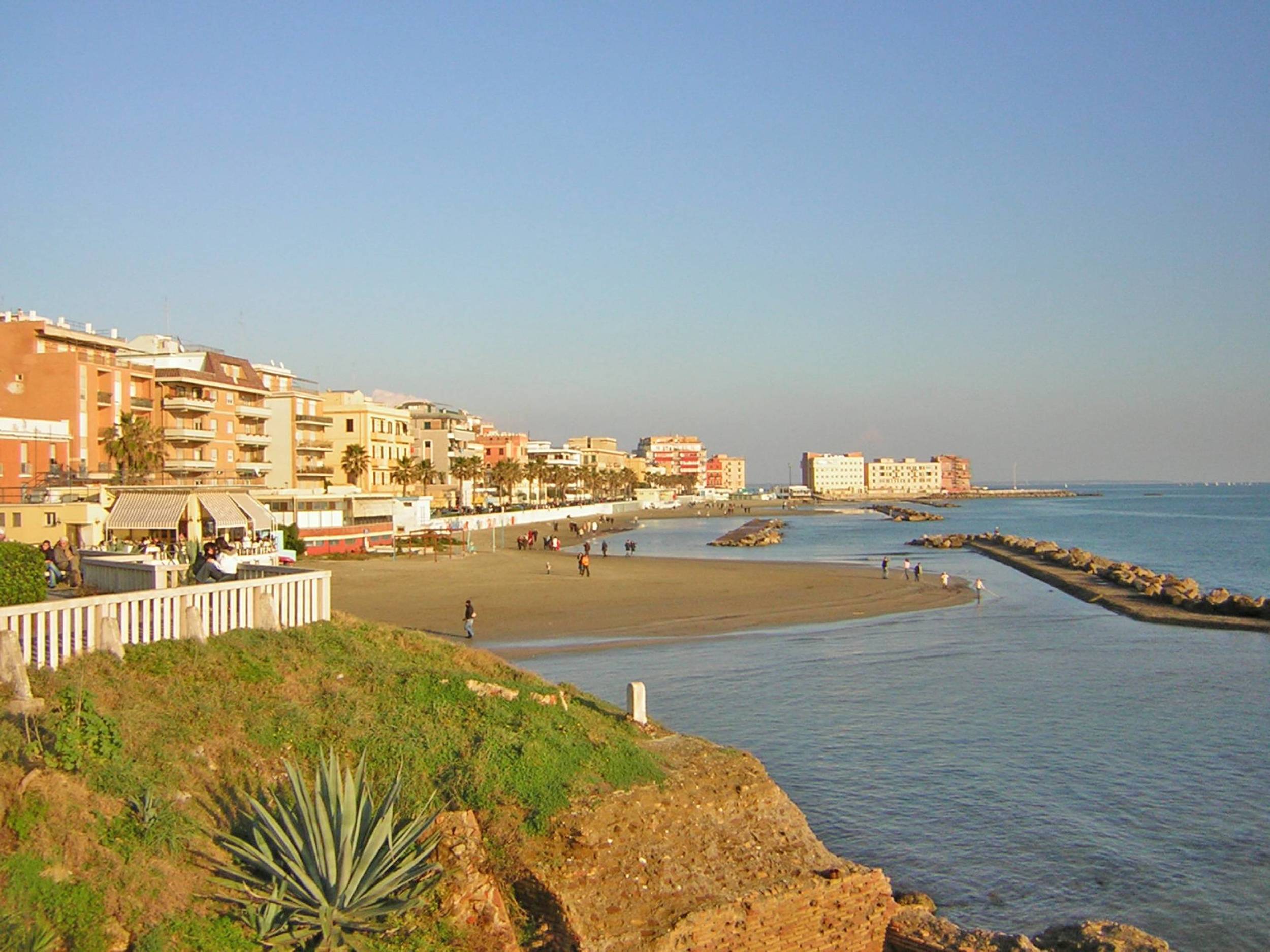 ANZIO BEACH Anzio is a bigger city with some beach opportunities. Go to Anzio if it is not just about beaches, but also about a small city tour with shopping and café visits.