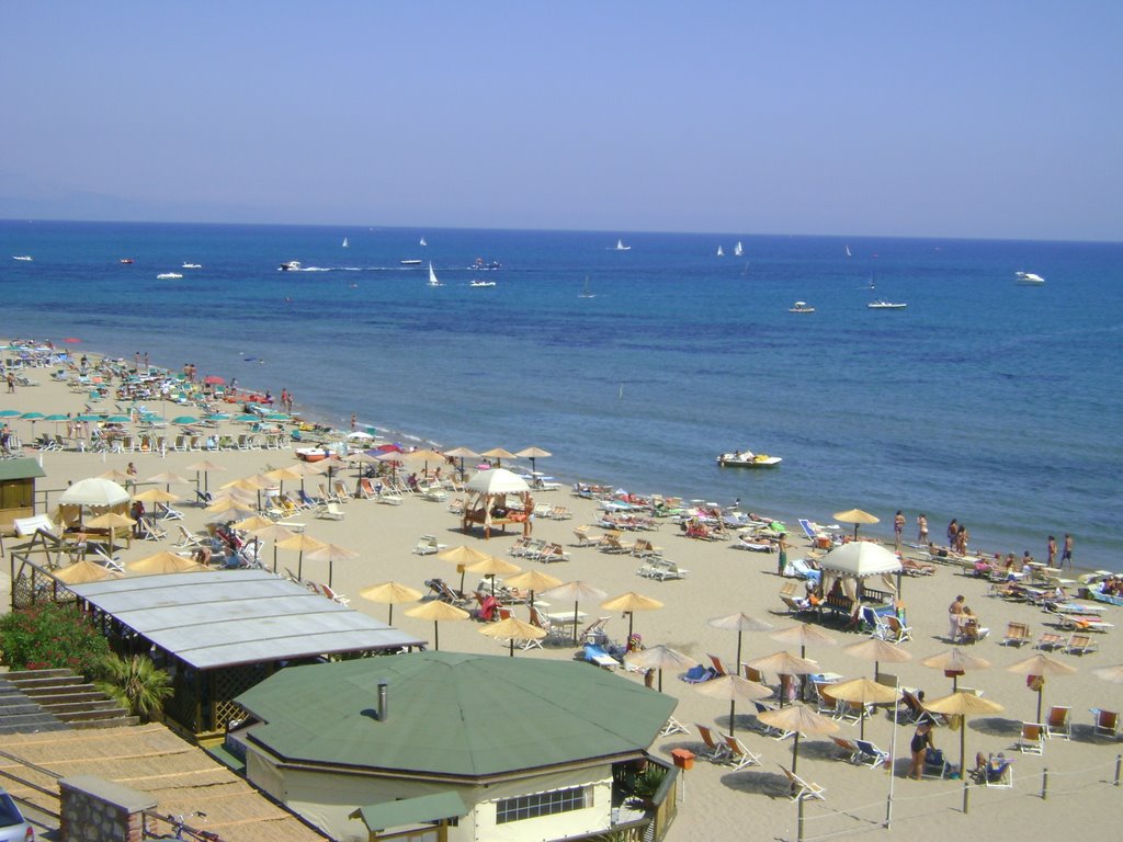 CIRCEO BEACH Our absolute favorite beach. Here you will find everything – nice beach, great water, great restaurants and beautiful views.