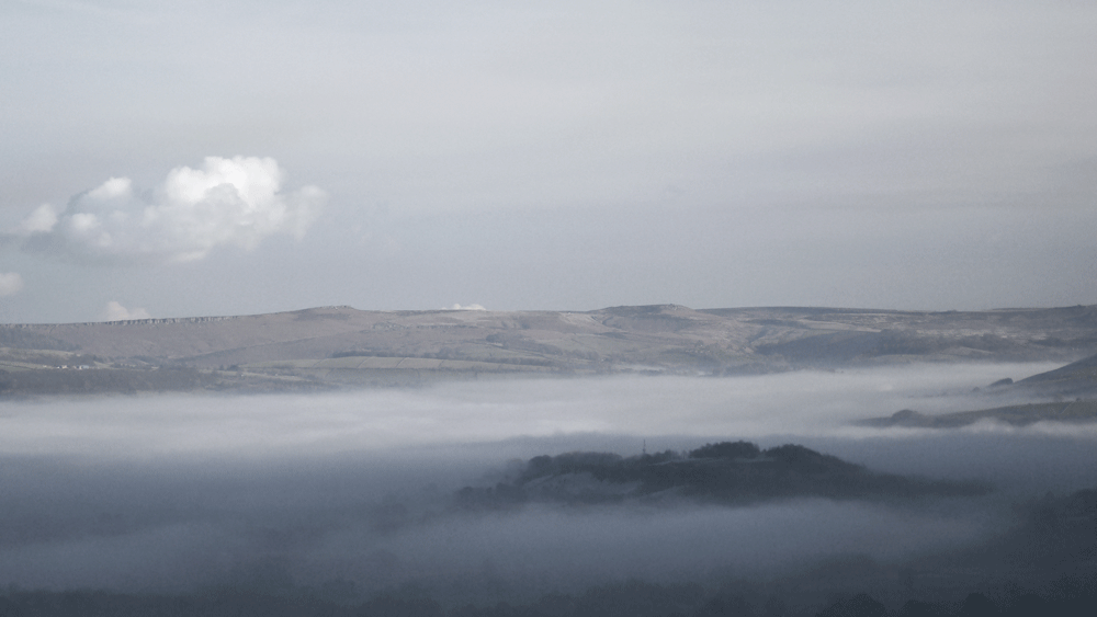 Blue Mist In The Peaks - Sold