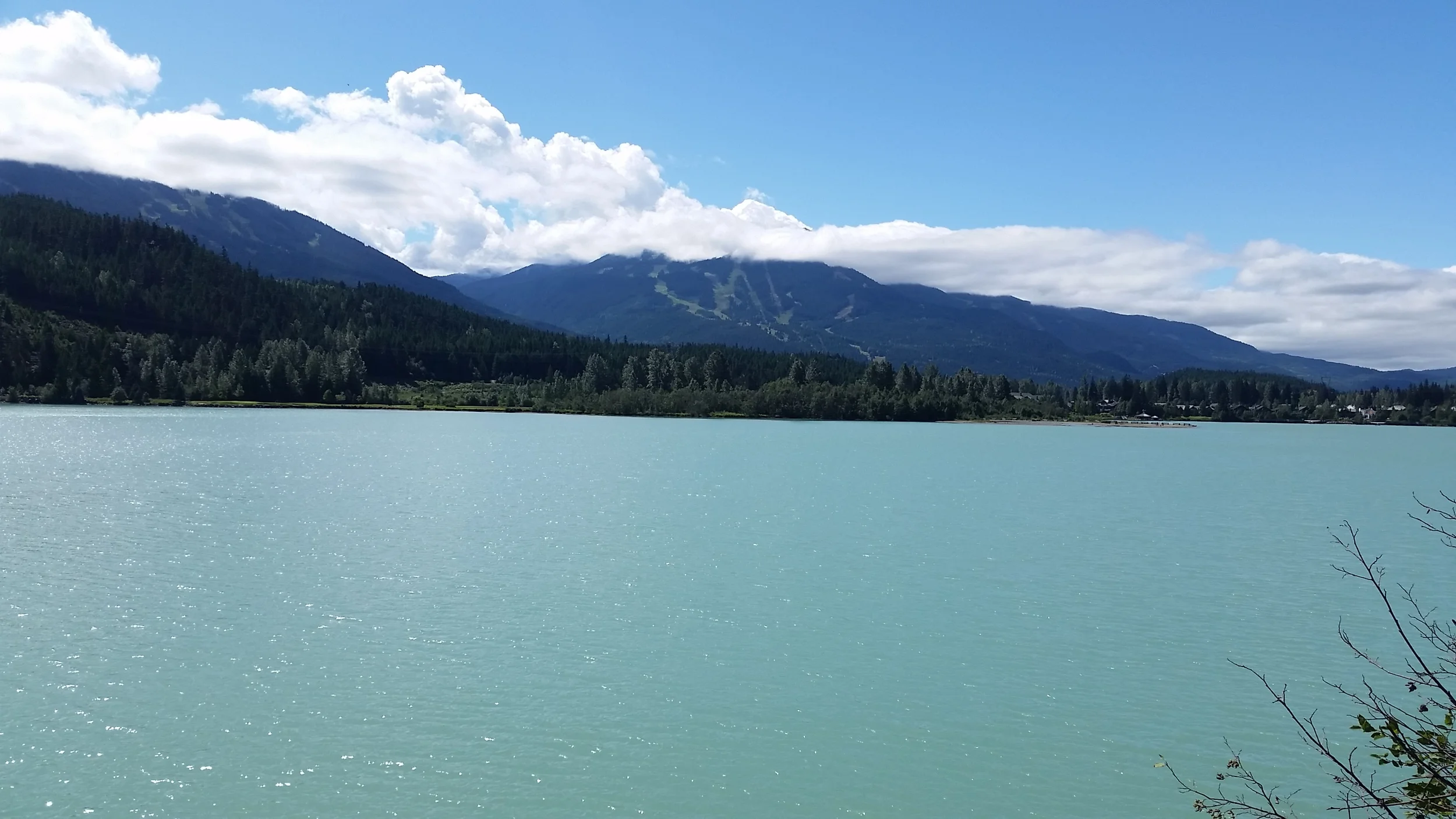 Green Lake near the run turnaround.