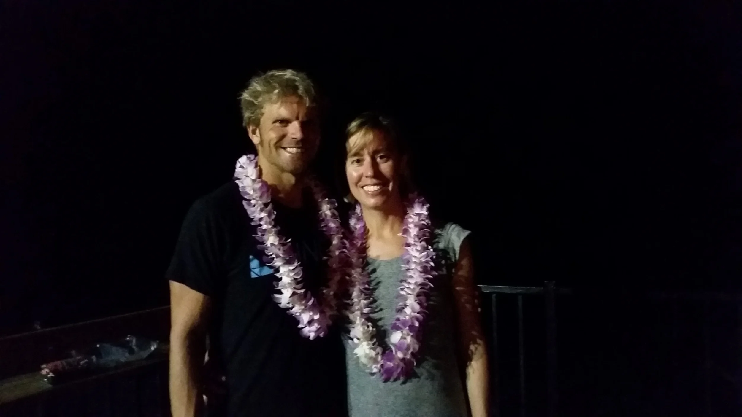 Brooke and I got married on a beach north of Kona in 2010. Our anniversary fell on Monday after the race and we were fortunate to celebrate our 5th anniversary on the island.