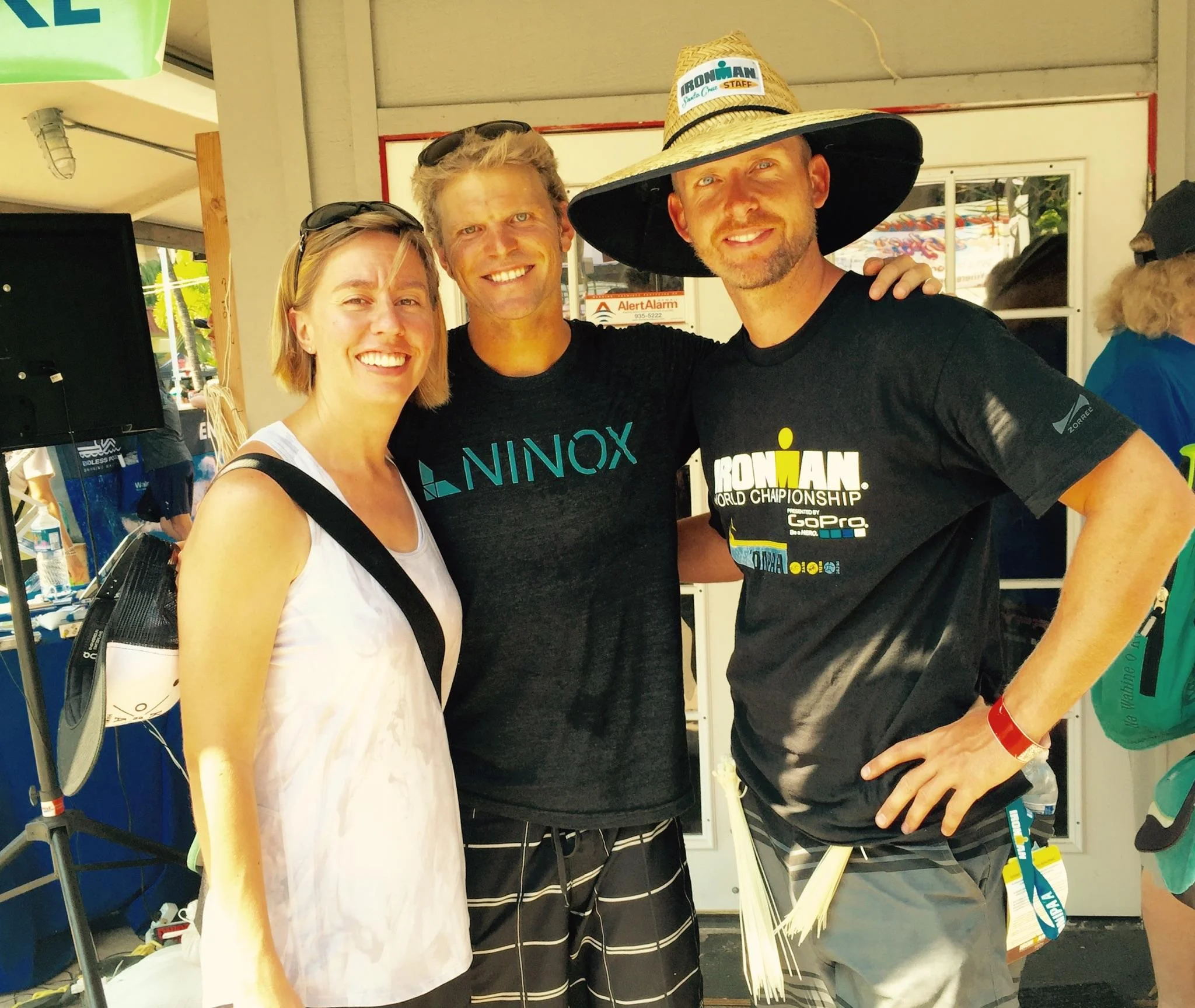 Brooke and I with one of the best in the biz, Dave Christen (RD of IM Boulder, Boulder 70.3 BPeak and various other legs of IM races around the States).