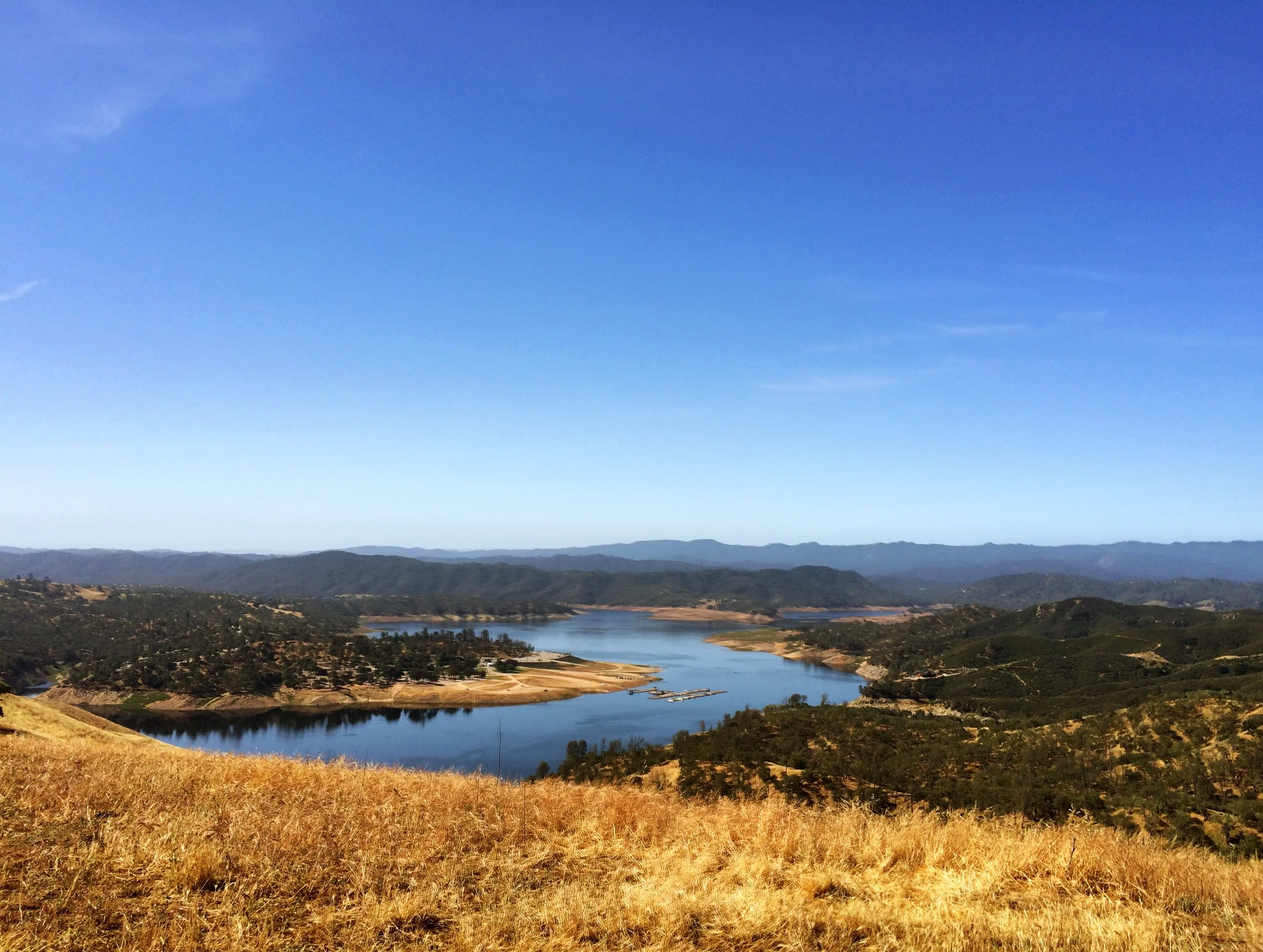 Lake Nacimiento. Starting to fill back up.