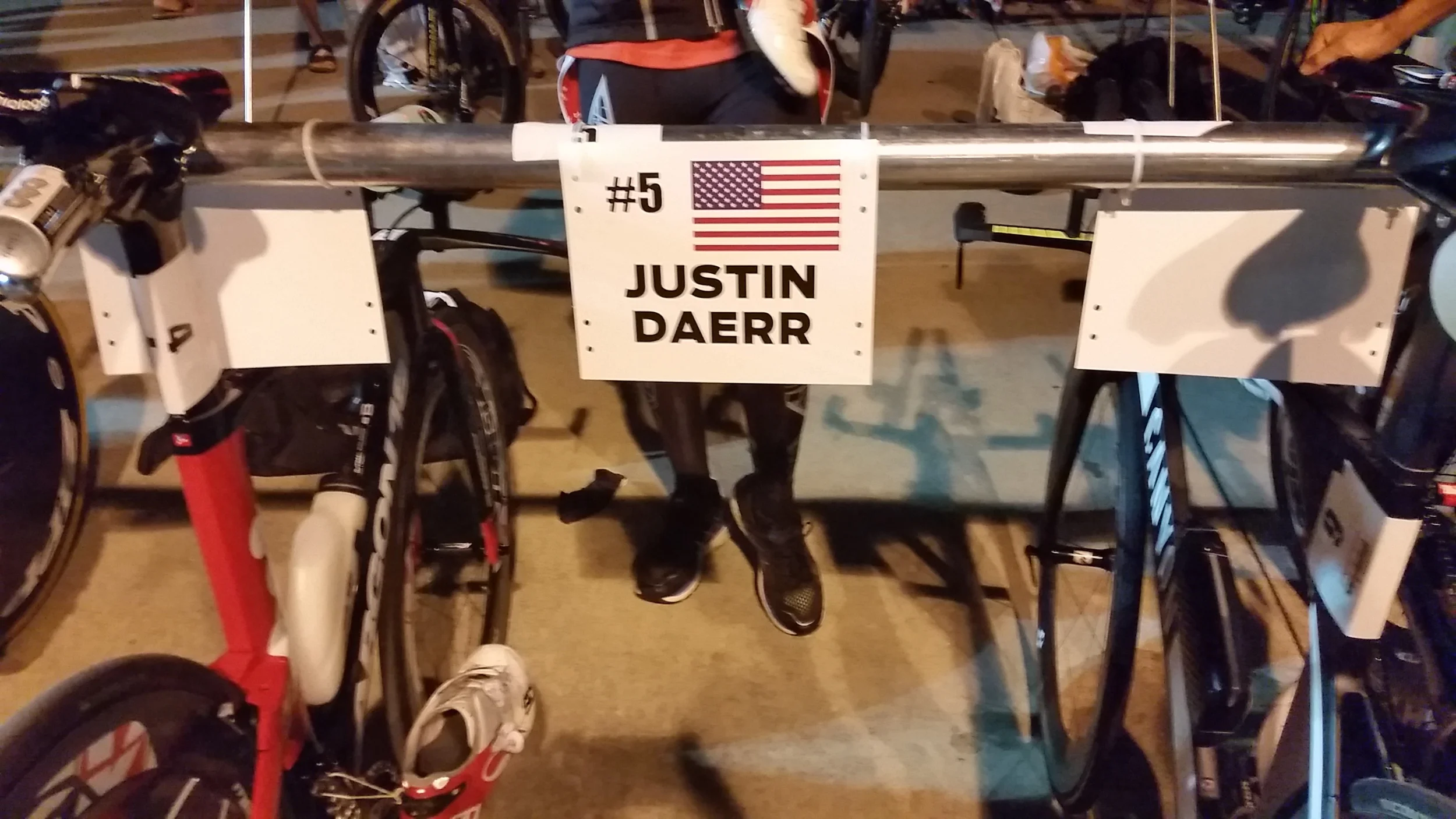 Nice to have personalized bike racks.