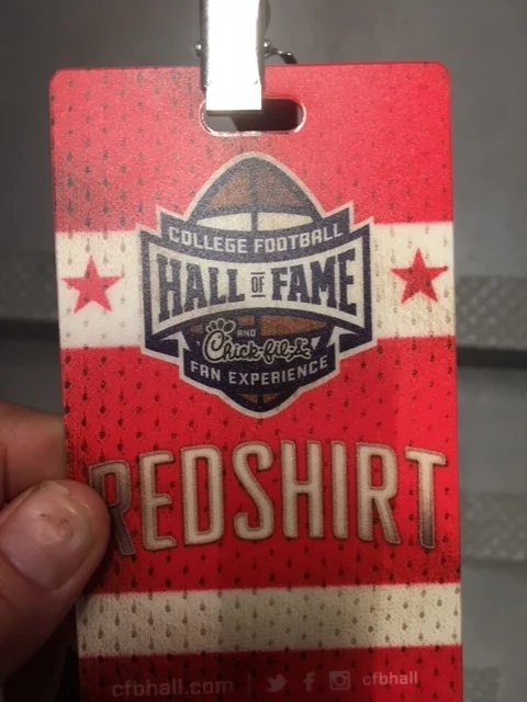 Also had a little time to check out the College Football Hall of Fame. Pretty cool spot. Wish we had more time to check everything out, but we only had about 45 minutes before having to get to the airport.