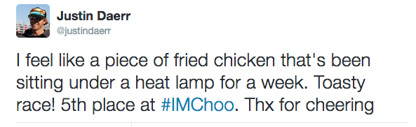 My 140 character summary of the day.