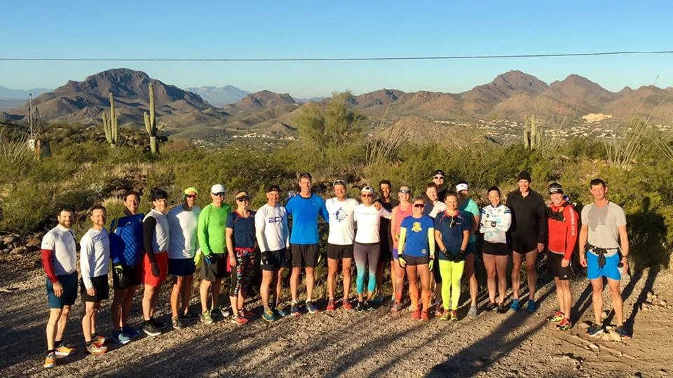 At the top of Tumamoc. Photo: Jeff Fejfar