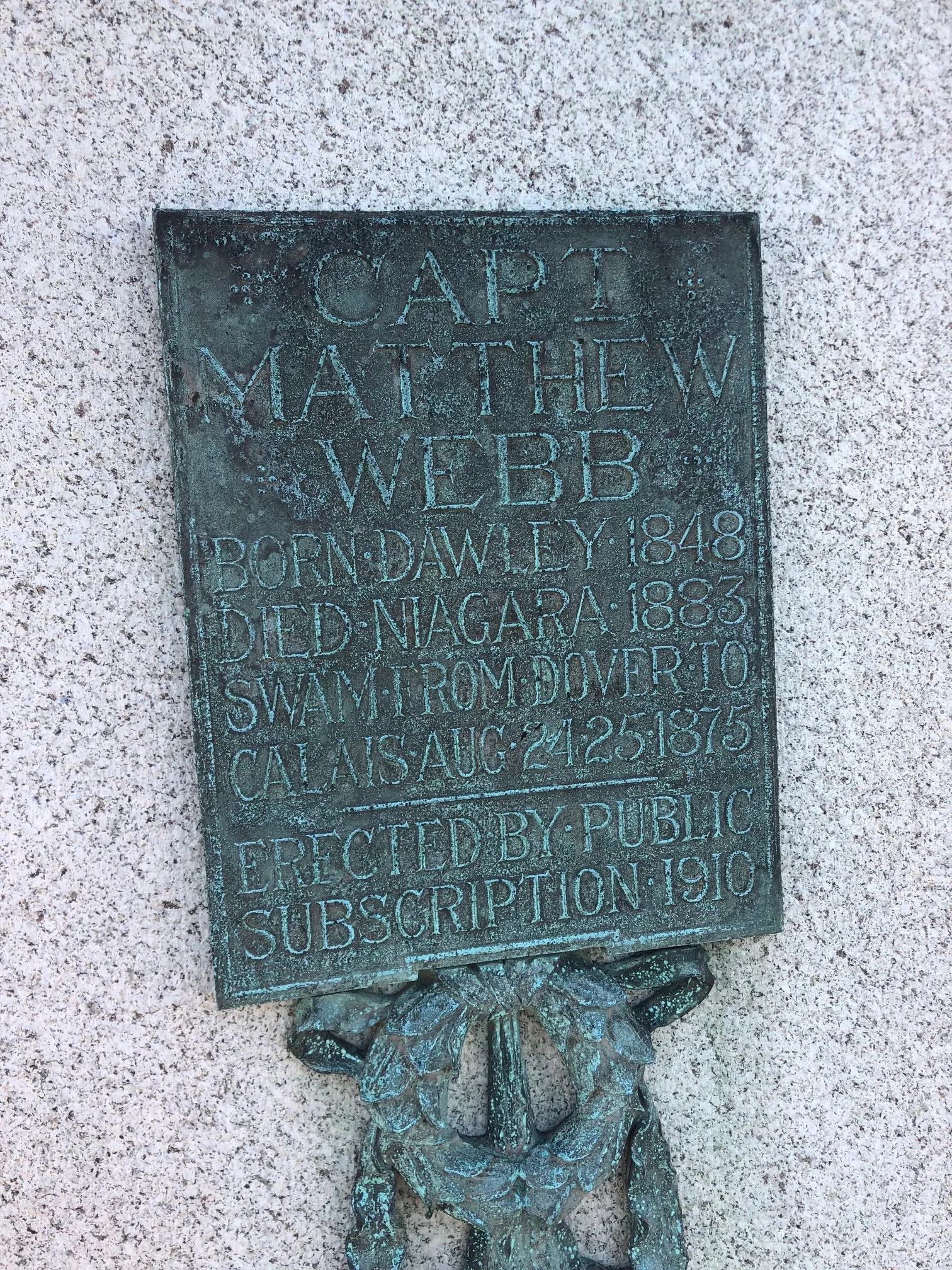 First English Channel Crossing in 1875. Did it breaststroke. No thanks.