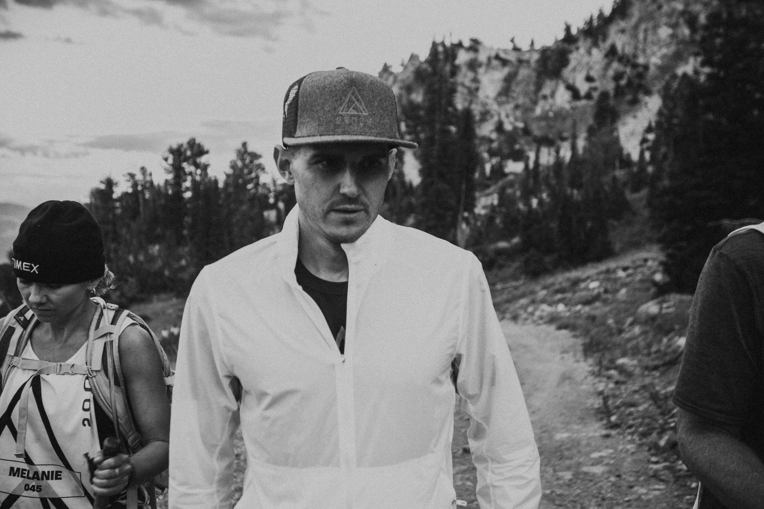 Marc looking GQ on the mountain. Marc completed the Leadville 100 Ultramarathon five days before the 29029 event started, no big deal.