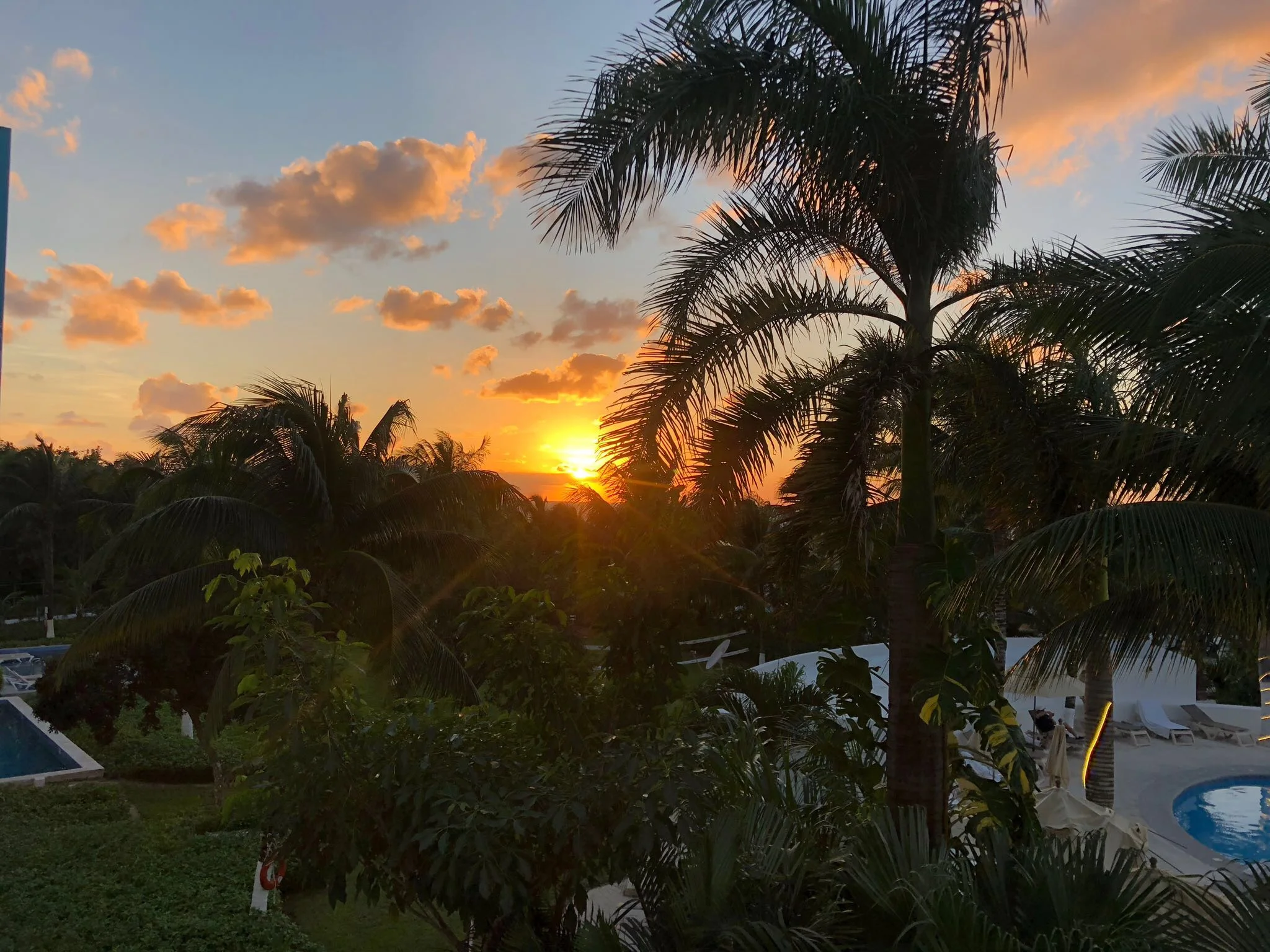 Cozumel sunset on point.