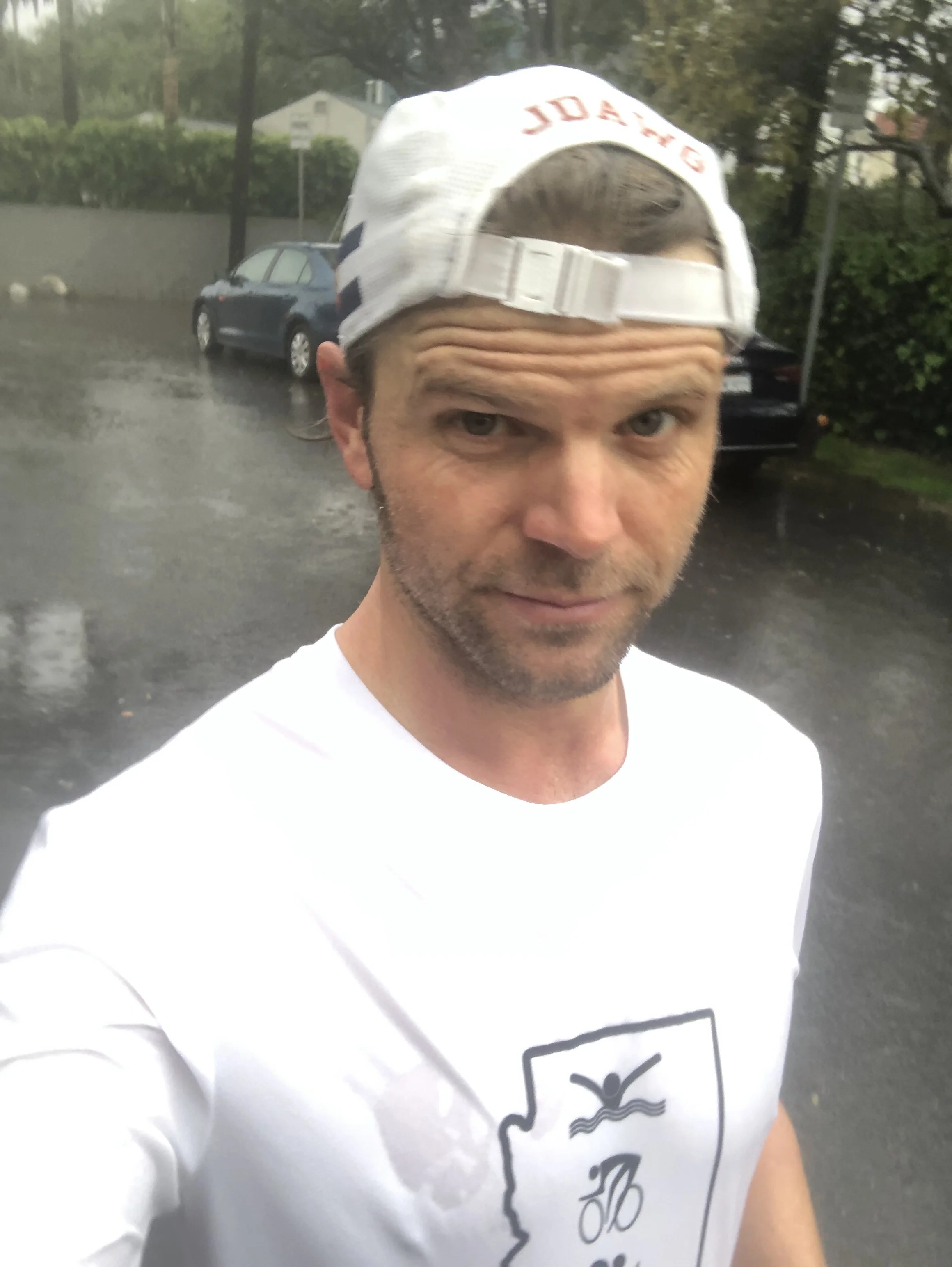 I did get one bad weather day and got caught out in a pretty massive thunderstorm. Most training isn’t memorable, but I will definitely remember that session.