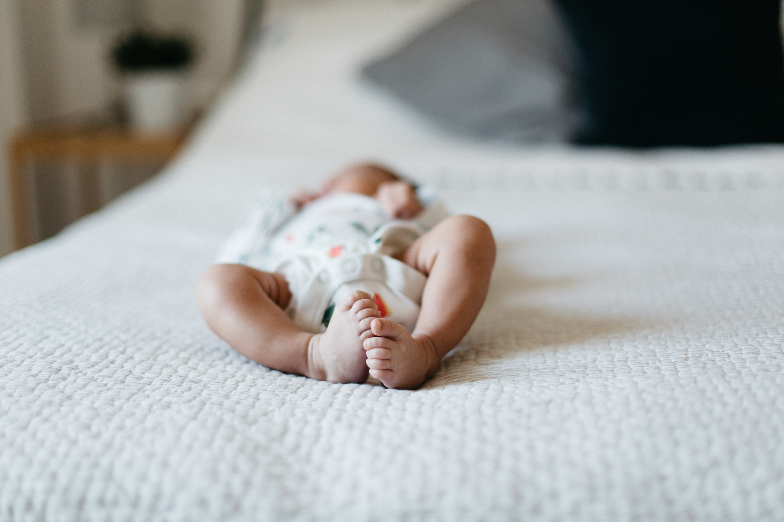 Natural light baby photographer Kew