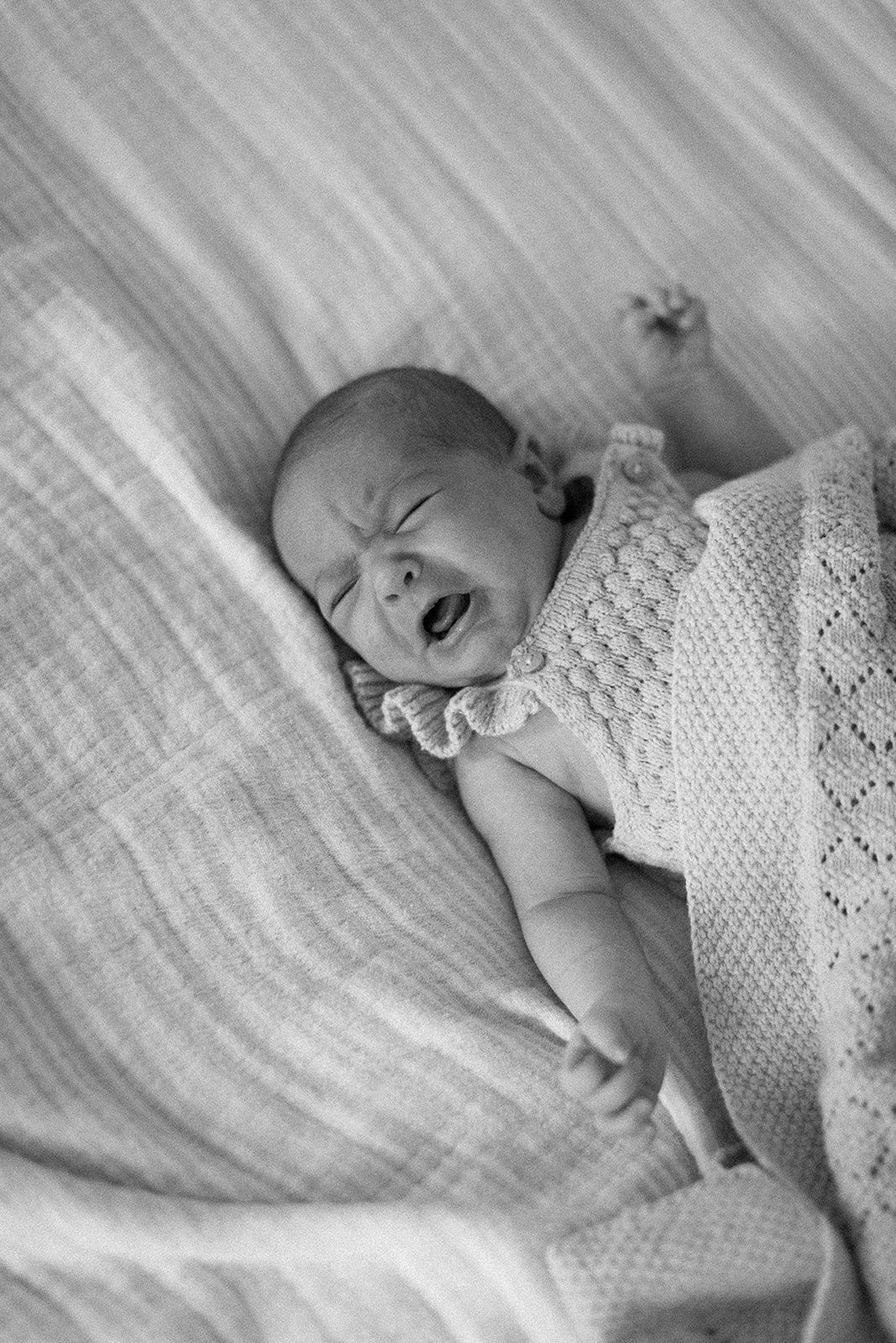  Tunbridge wells newborn photographer baby crying 