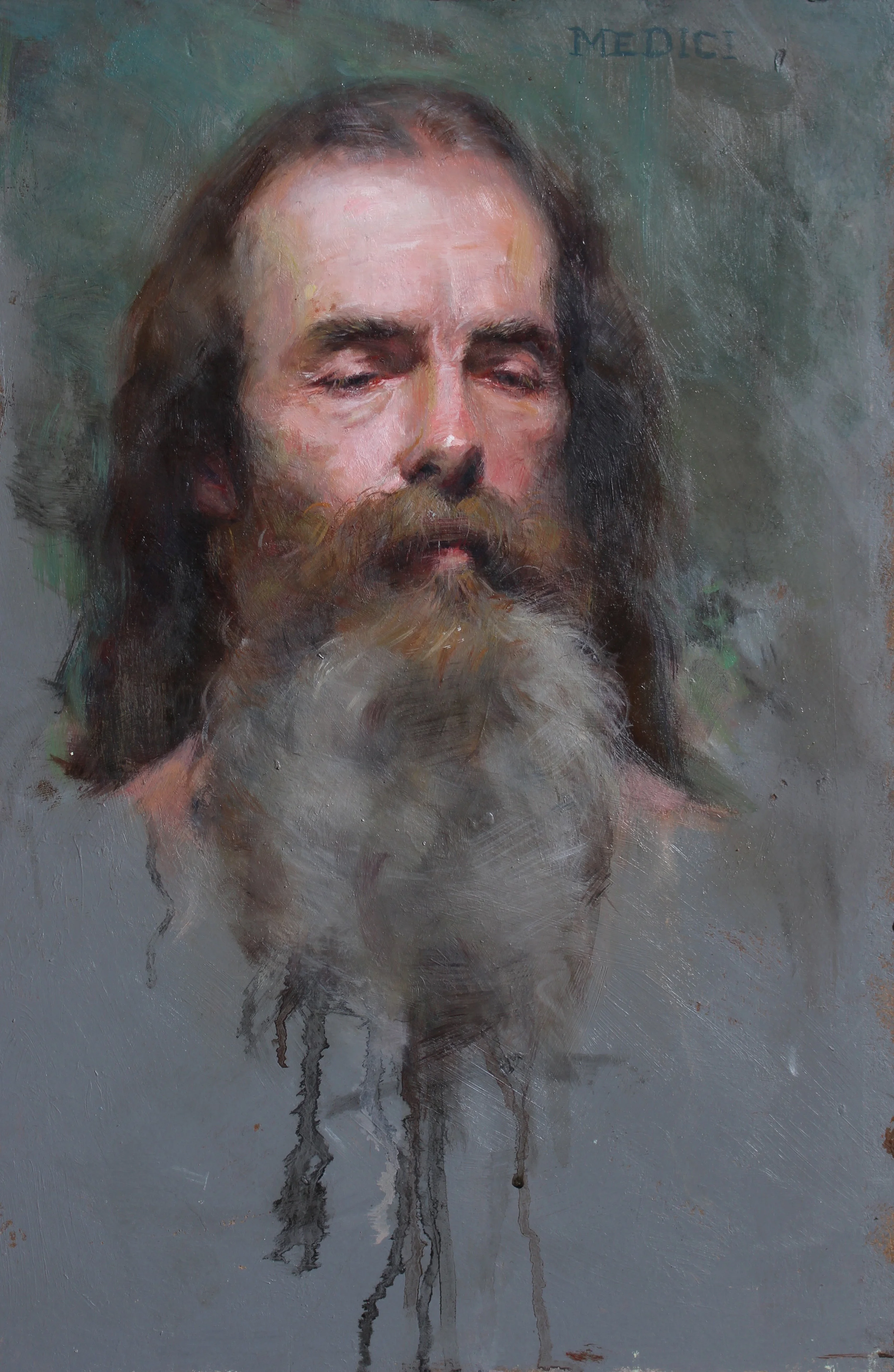 Pat Oil on Panel, 15 x 10 inches