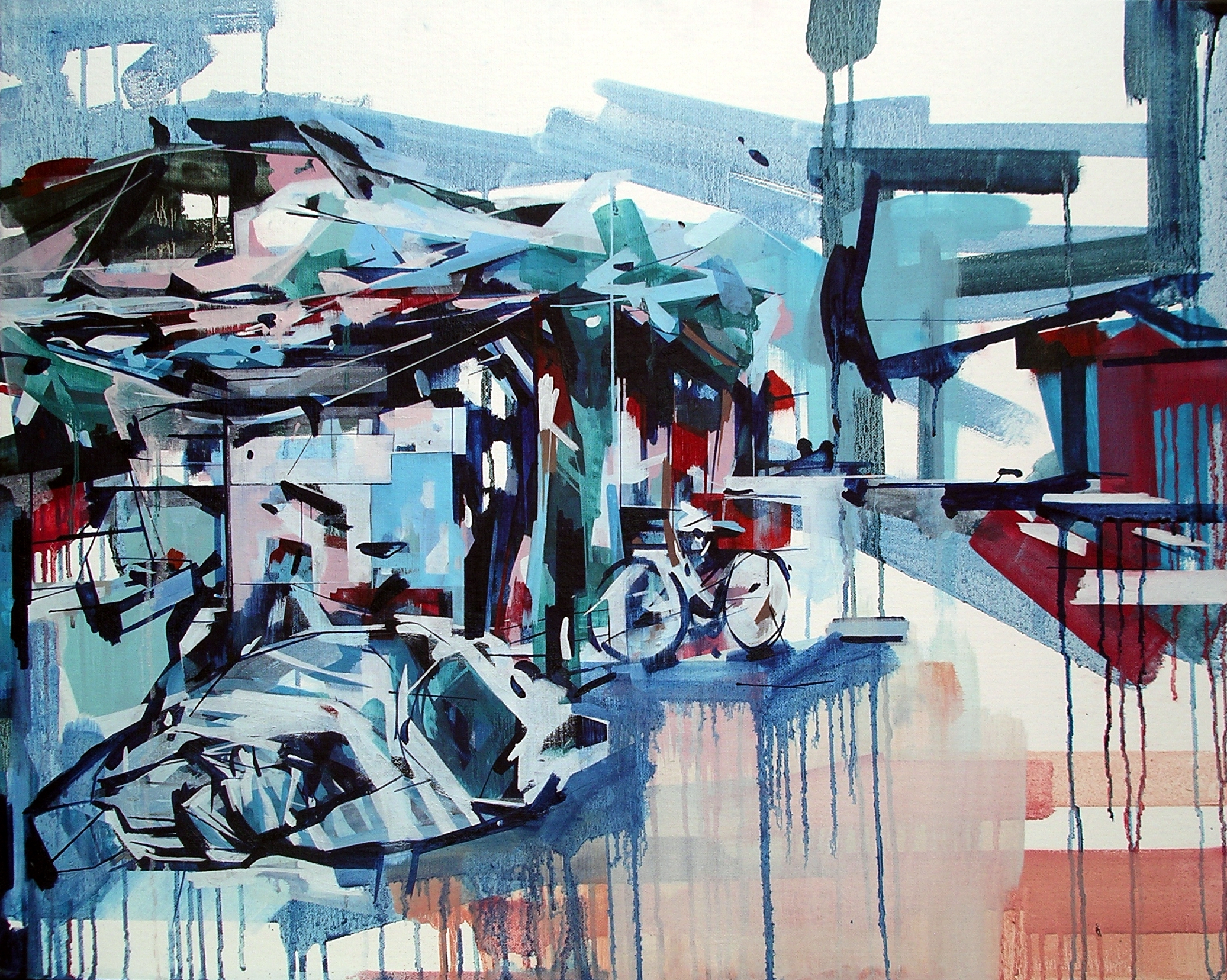"Turn left at the third village" by Natalia Davis .
