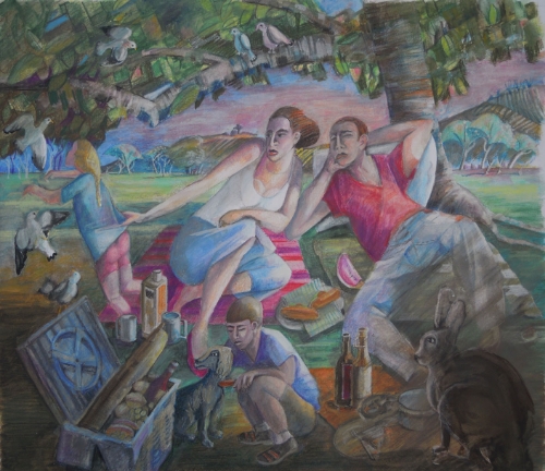 Angela Brittain , They stayed until sundown
