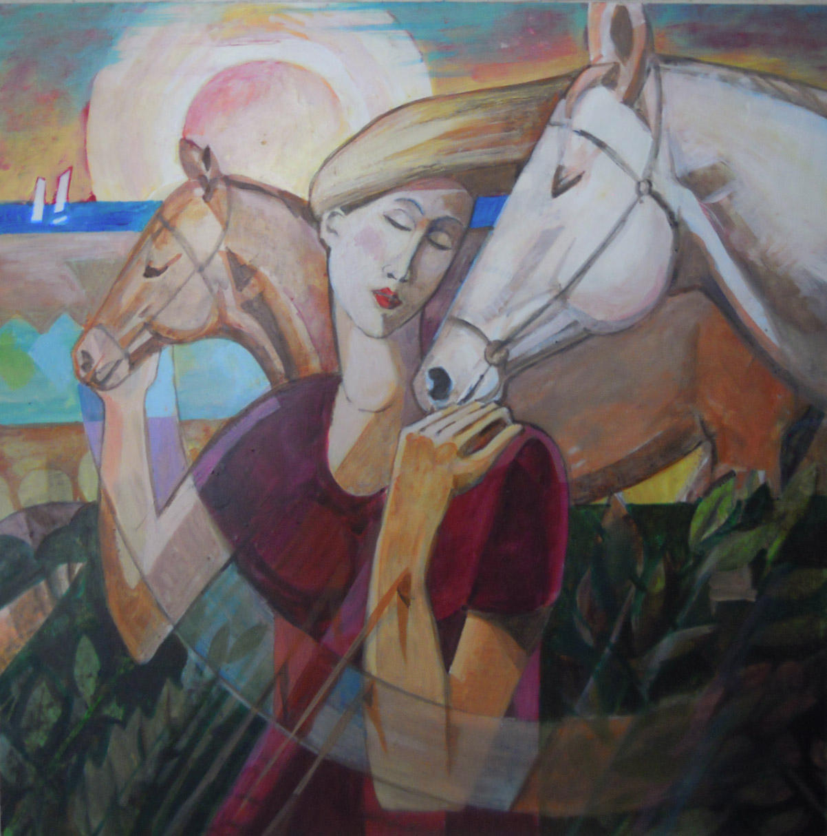 ANGELA BRITTAIN. Grace, Beauty, Fire. £510.