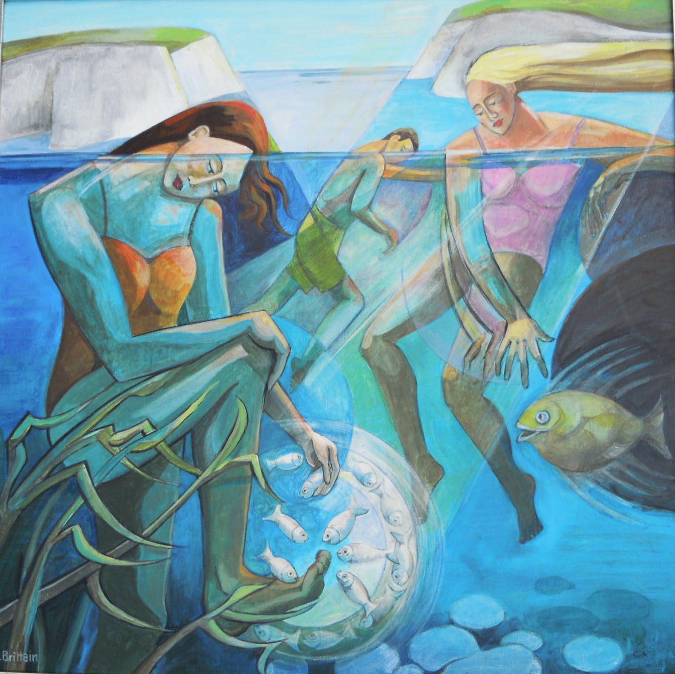 ANGELA BRITTAIN, They Loved Her Pretty Toes. £750.