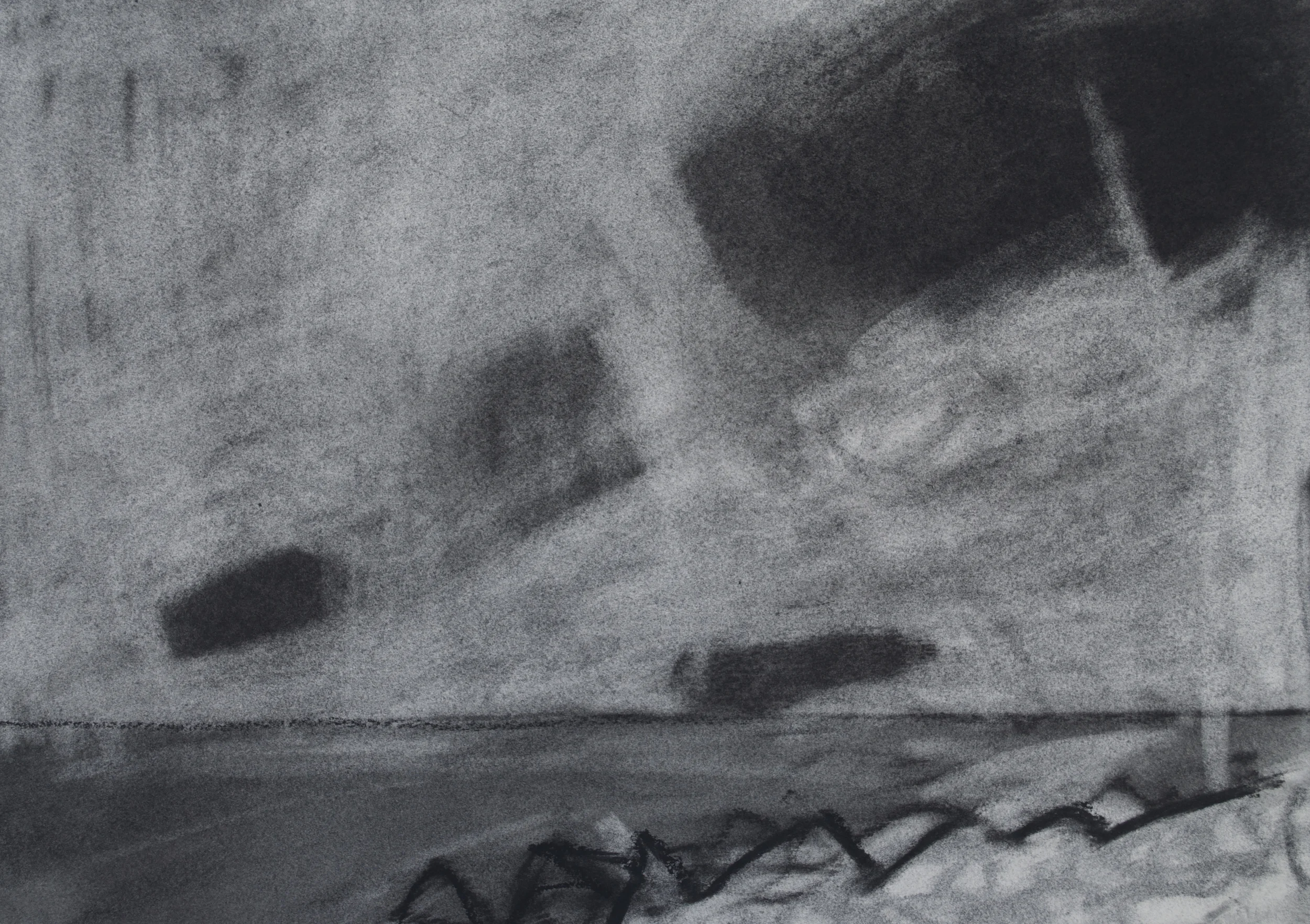 James Reynolds, Sea, Clouds. £600.