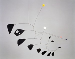 Alexander Clader, Antennae with Red and Blue Dots.