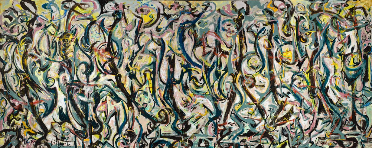 Jackson Pollock: Mural, 1943 © Pollock-Krasner Foundation/ VG Bild-Kunst, Bonn 2015