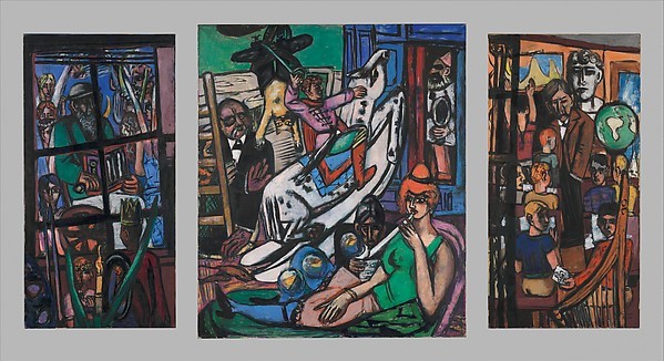 Max Beckmann, Beginning, 1949, oil on canvas 