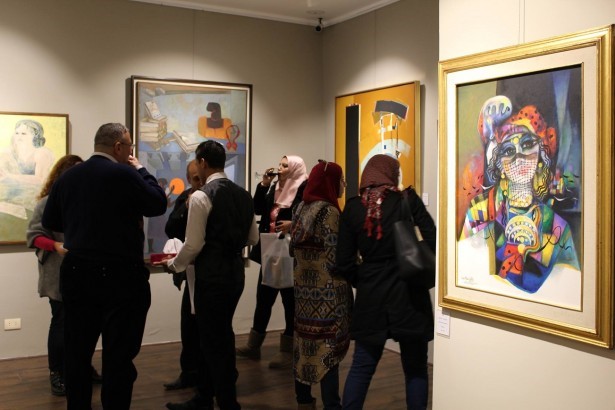 'Picasso East' is the first art gallery in New Cairo.