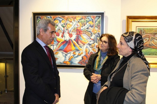 'Picasso East' is the first art gallery in New Cairo.