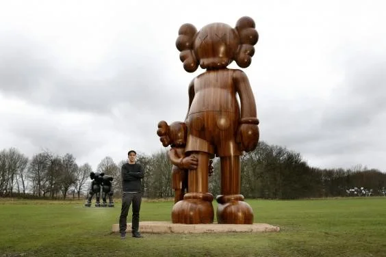 Courtesy the artist and YSP KAWS, Small Lie (detail), 2013