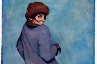 Brian Burke’s “Portrait of Libby Oughton,” 1987, oil on canvas. 