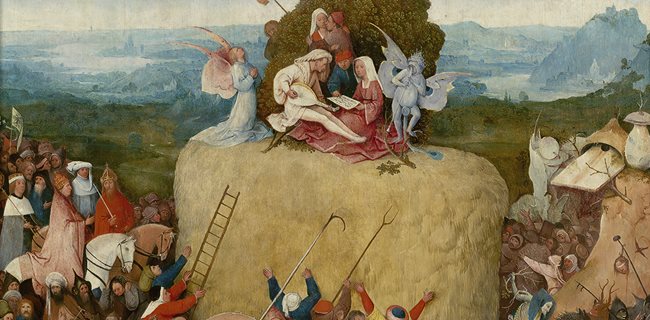 Jheronimusch Bosch, De Hooiwagen (1515)Serrano Uncensored