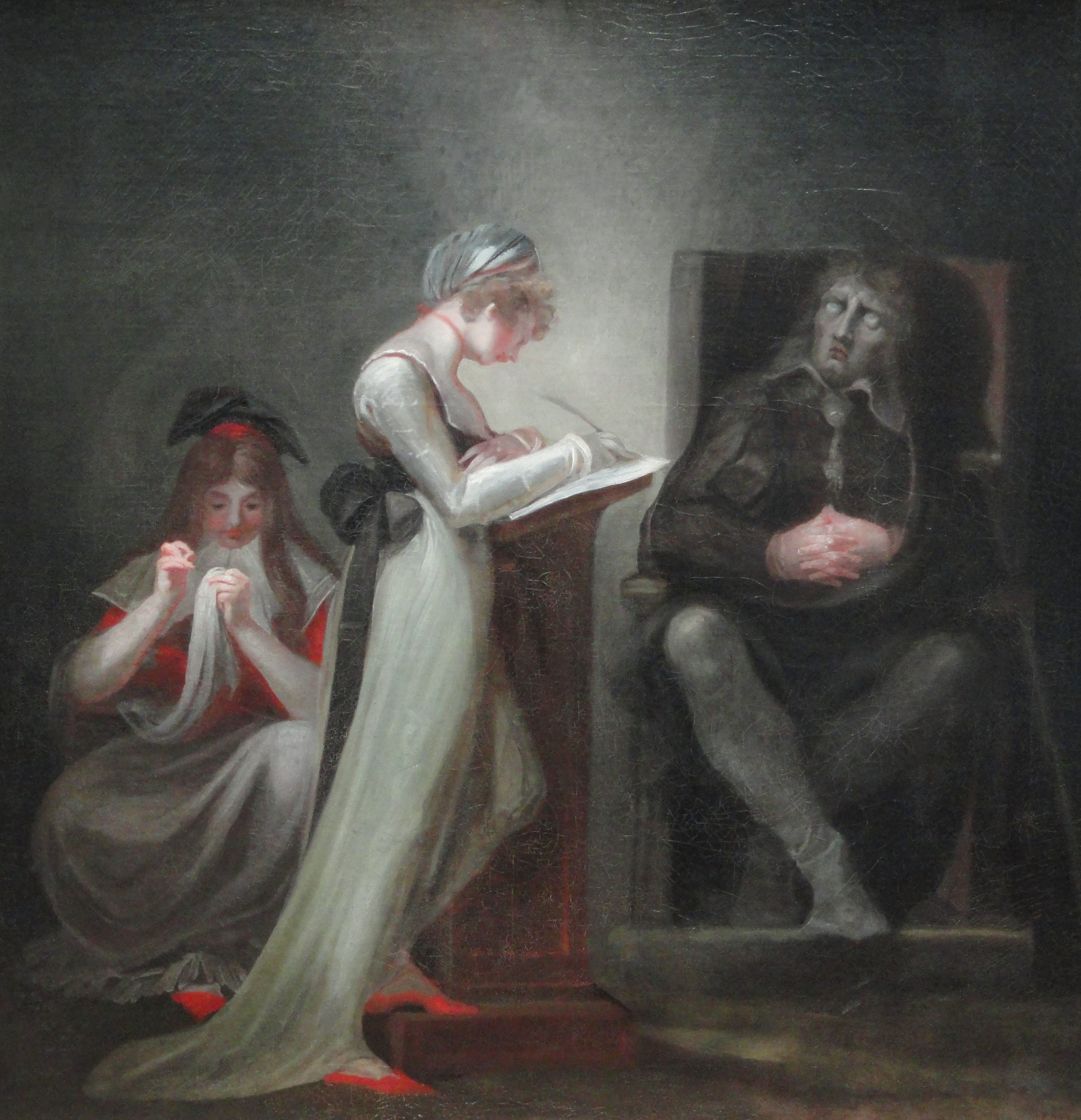 Henry Fuseli - Milton Dictating to His Daughter (1794) 