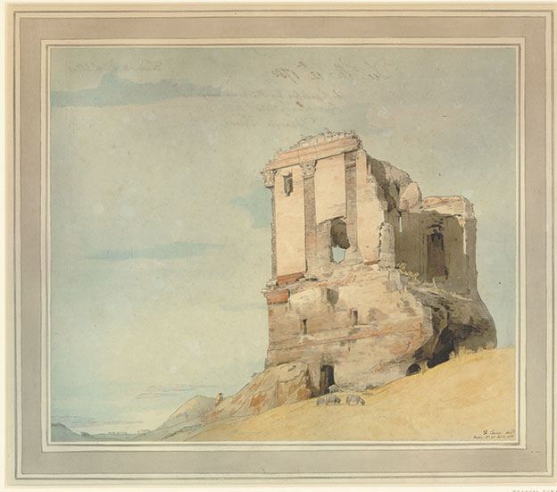 A Sepulchre by the road between Rome and the Pinte Nomentana, 1780