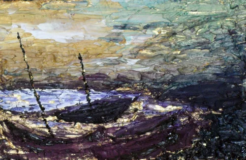 AKTHER BANO, Sunset At Abert Docks
