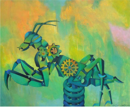 GUNTER JUNGHANS, The praying mantis