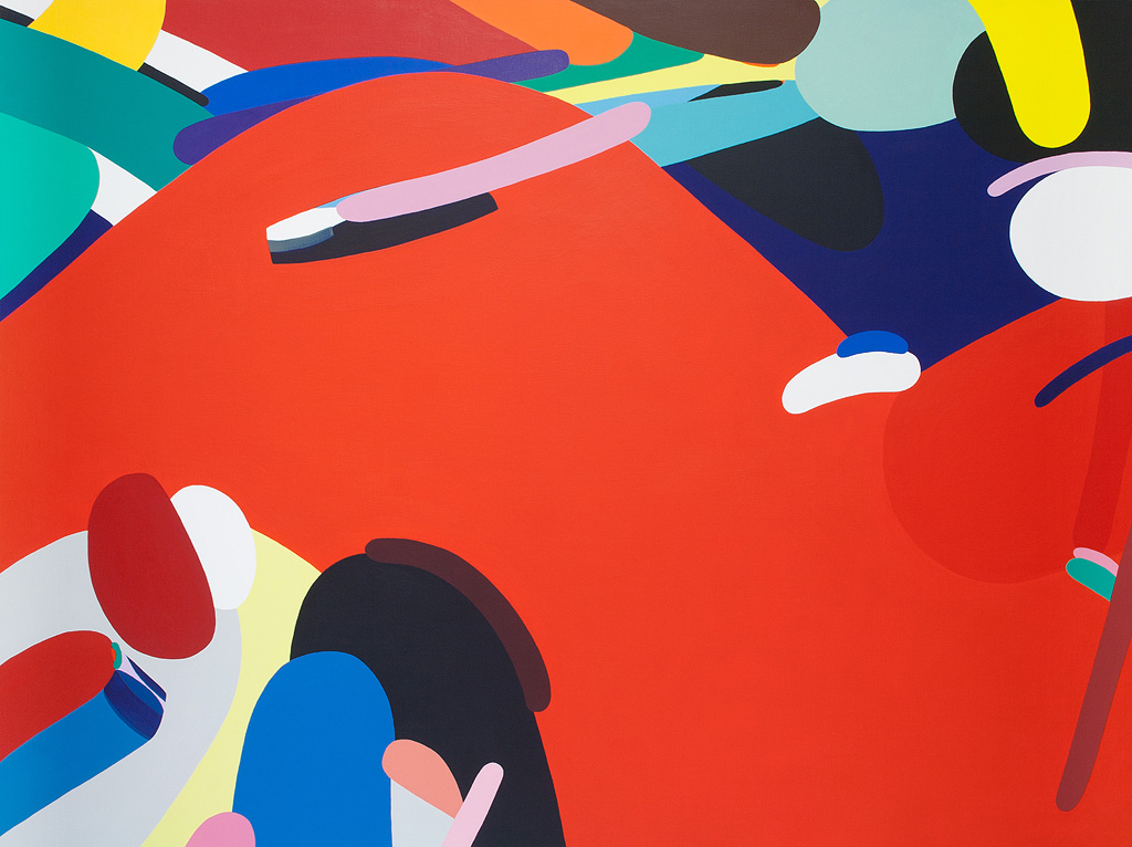 £ 4,250. Acrylic on canvas. Gather by Kotaro Machiyama
