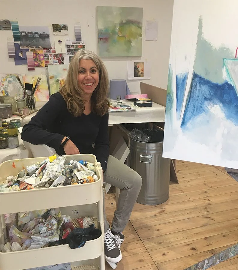 Iaysha Salih in her Studio