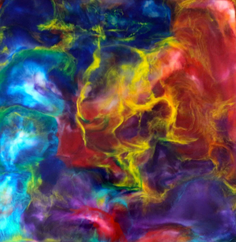 £1,480. Local beeswax and R&F pigment on Ampersand Encaustic board. Transfiguration by Kristen Wilkerson