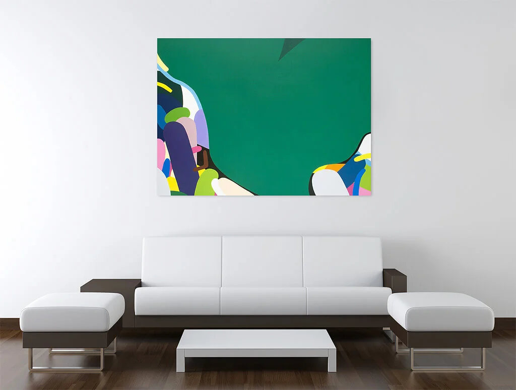 abstract painting in living room with white sofa.jpg