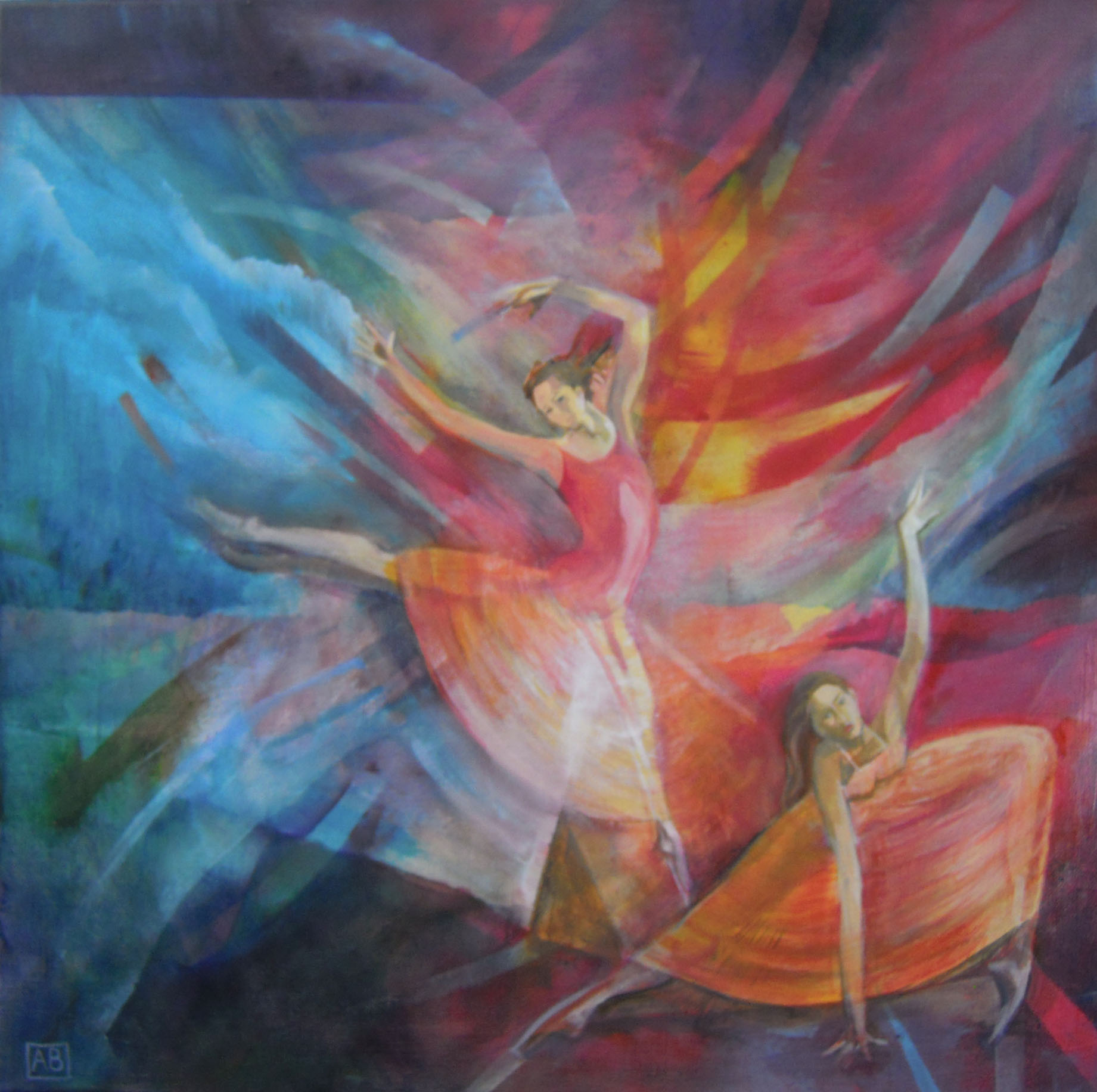 ANGELA BRITTAIN, Fire Dance. £1000.