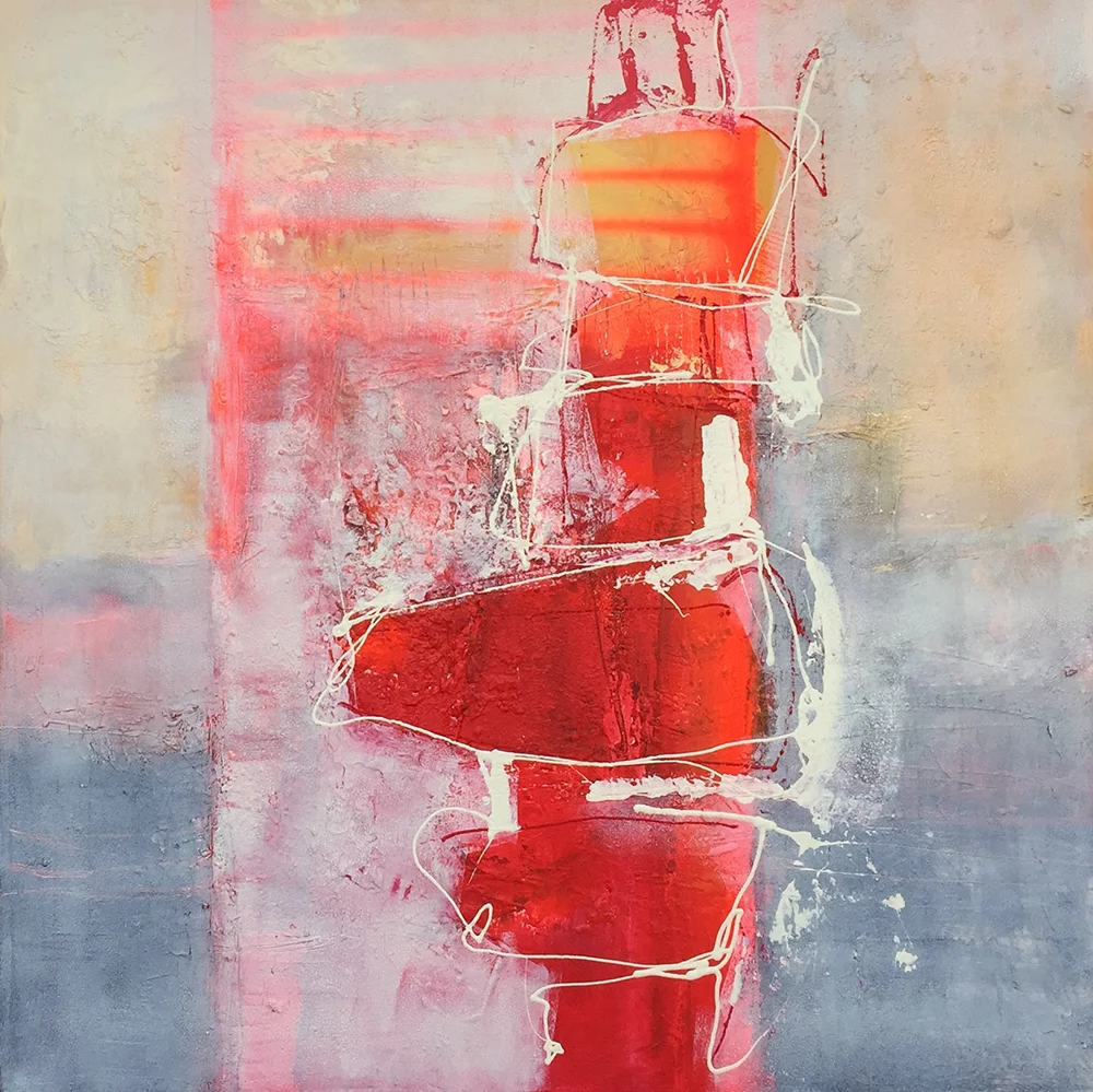 Bernadette Zeegers - No title 5 - Acrylic on linen - Made in 2017 - 90x90 cm - 1795 pounds.2.jpg