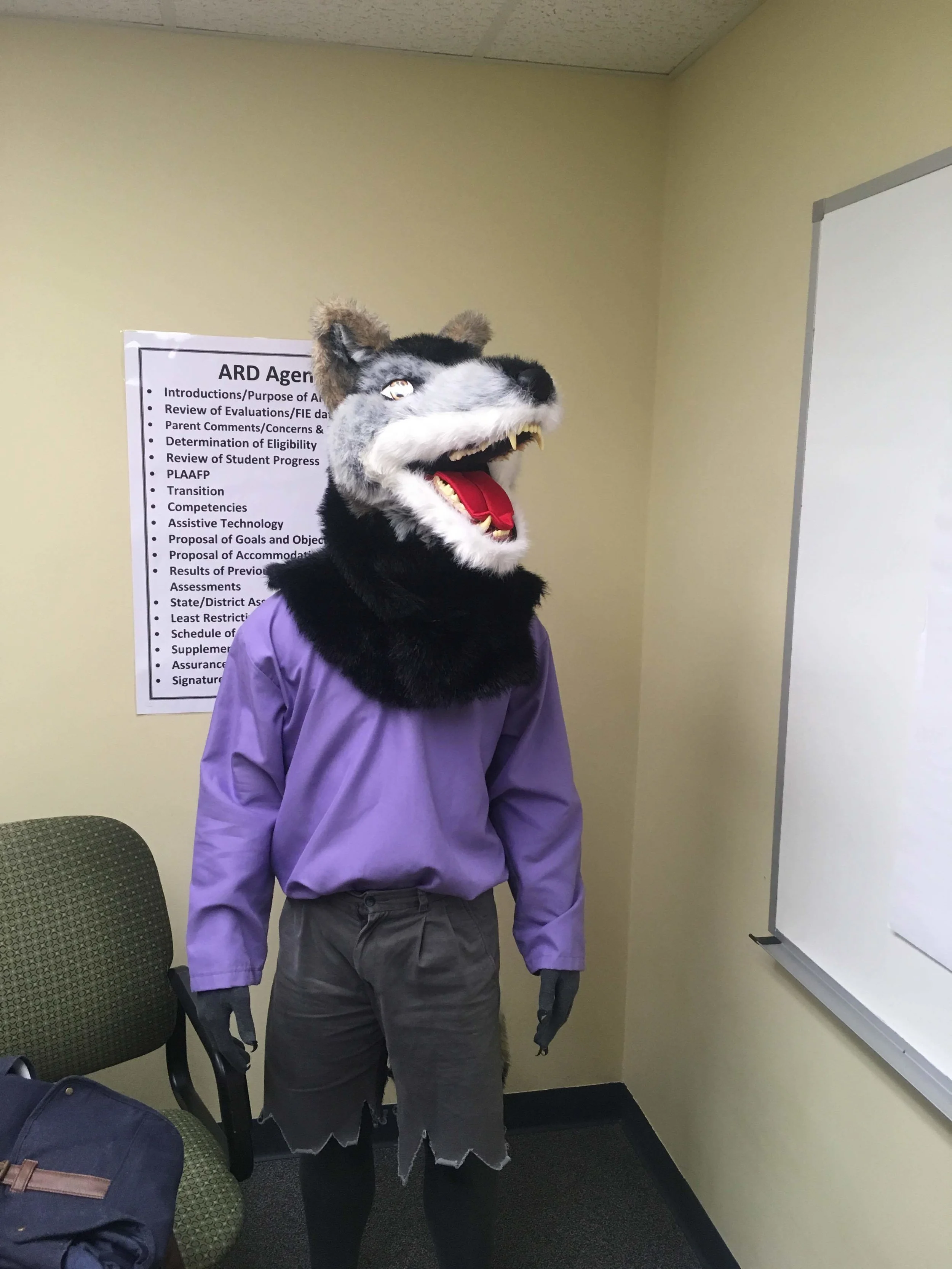 It is still Matthew under the mask!