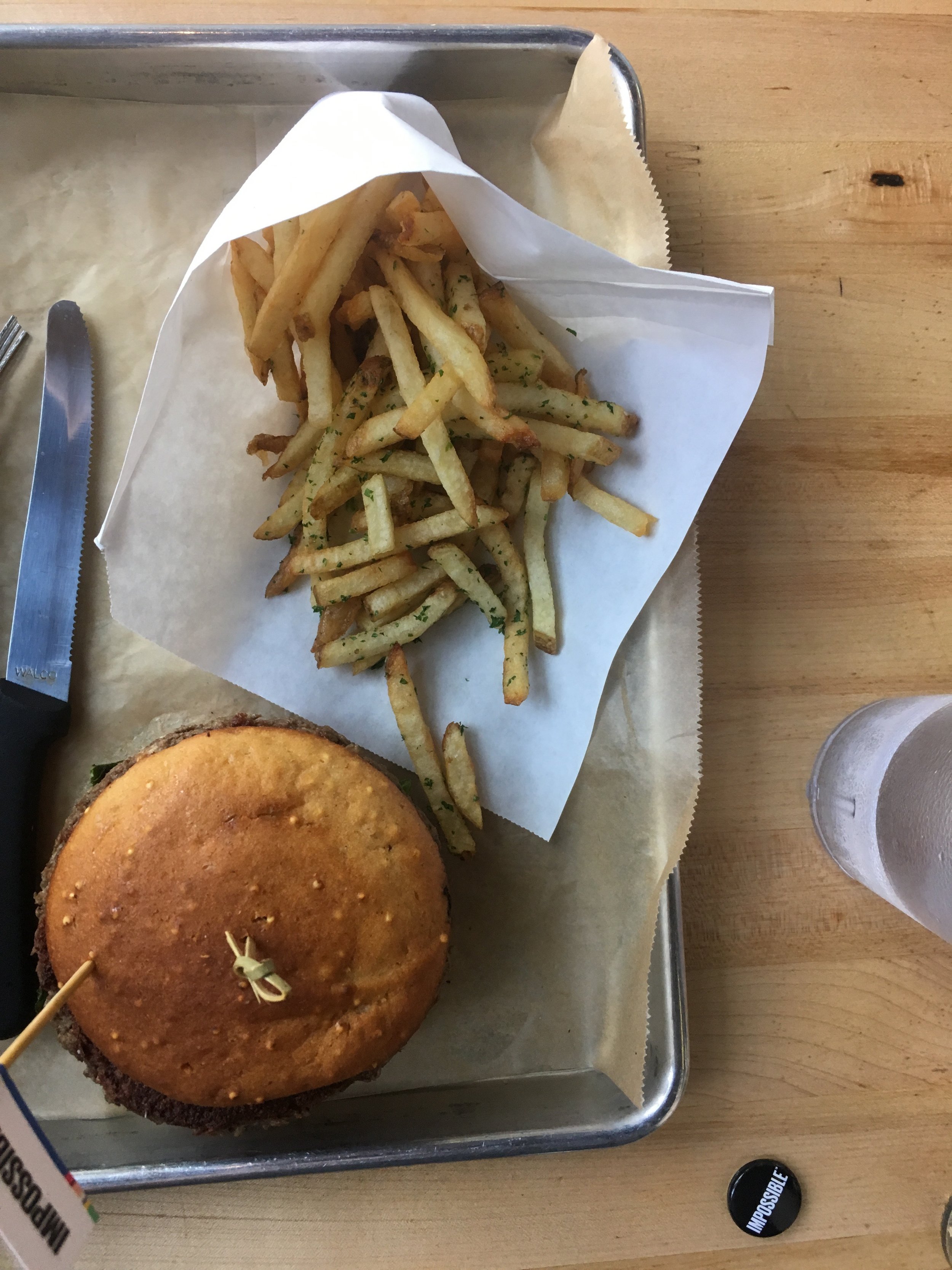 Hopdoddy's Impossible Burger